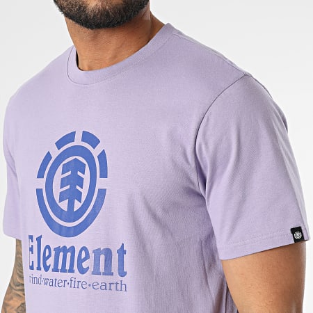 Element - Maglietta Vertical SS viola