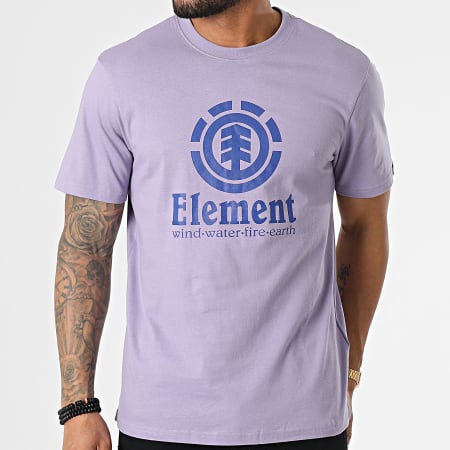 Element - Tee Shirt Vertical SS Violet