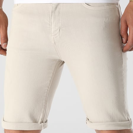 LBO - Short Jean Skinny Fit 2218 Denim Beige