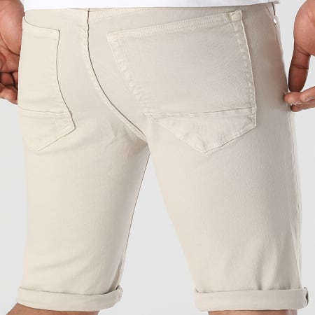 LBO - Short Jean Skinny Fit 2218 Denim Beige