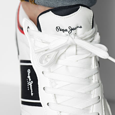Pepe Jeans - Baskets Tour Club Basic PMS30799 White