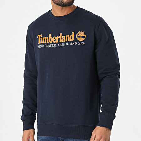 Timberland - Felpa girocollo A27HC blu navy