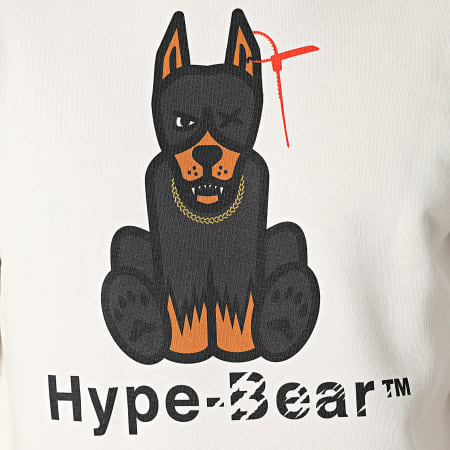 Luxury Lovers - Sweat Capuche Hype Bear Dog Beige
