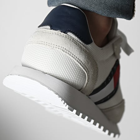 Tommy Jeans - Baskets Retro Runner Mix 0960 White