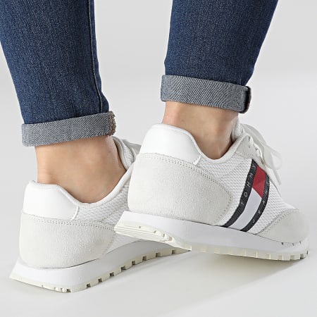 Tommy Jeans - Retro Runner 1730 Marfil Zapatillas Mujer