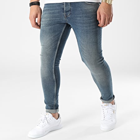 Classic Series - Jeans slim B6767 Blu Denim