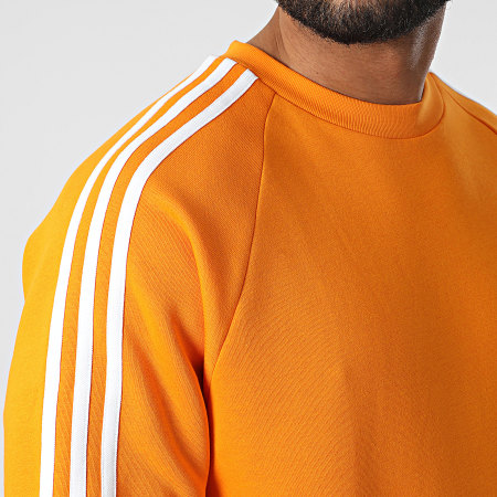 Adidas Originals - Sweat Crewneck A Bandes 3 Stripes HE9485 Orange
