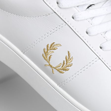Fred Perry - Baskets Spencer Leather B2326 White