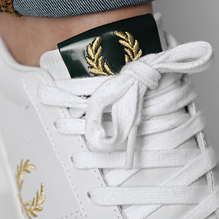 Fred Perry - Baskets Spencer Leather B2326 White