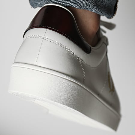 Fred Perry - Sneakers Spencer in pelle B2326 Porcelain