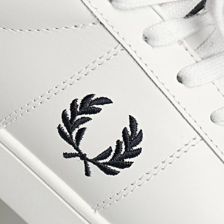 Fred Perry - Sneakers Spencer in pelle B2333 Porcelain