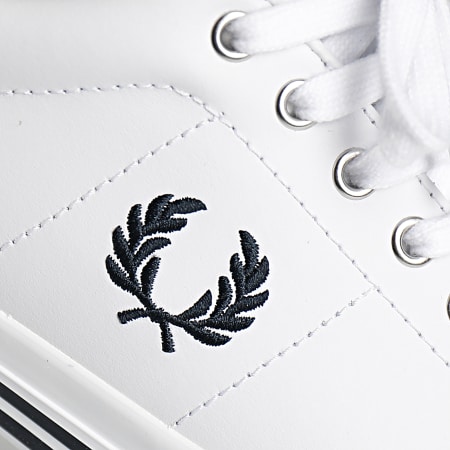 Fred Perry - Sneaker alte Underspin Leather B9200 Bianco