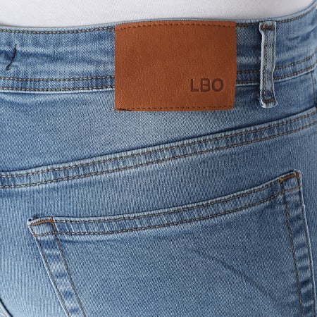 LBO - Short Jean Skinny Fit 2388 Denim Bleu Wash