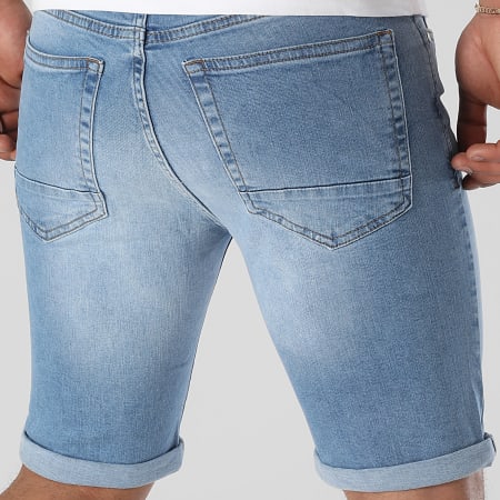 LBO - Short Jean Skinny Fit 2388 Denim Bleu Wash