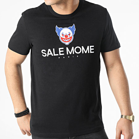 Sale Môme Paris - Maglietta Clown Nero Bianco