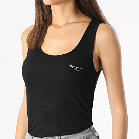 Pepe Jeans - Camiseta de tirantes Duni Mujer Negro