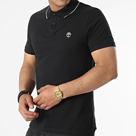 Timberland - Polo Manches Courtes A26NF Noir
