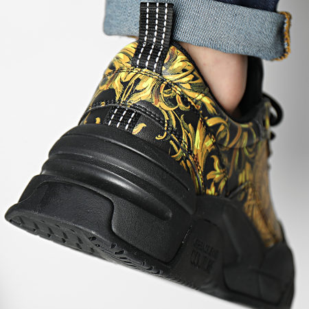 Versace Jeans Couture - Fondo Stargaze 72YA3SF6 Zapatillas Renacimiento Negro