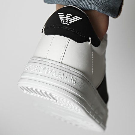 Emporio Armani - Sneakers X4X570 XN010 Bianco Nero Bianco
