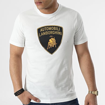 Lamborghini - Camiseta 72XBH023 Blanca