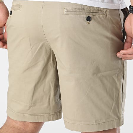 Selected - Pantalones cortos Comfort Chino Beige oscuro