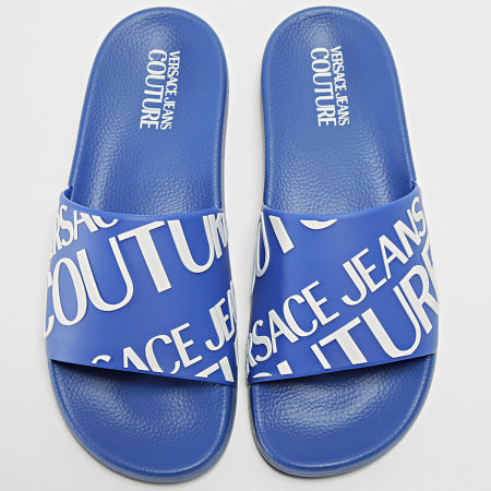 Versace Jeans Couture - Sandali Fondo Slide 72YA3SQ1 Royal Blue