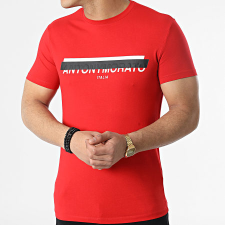 Antony Morato - Racing Sport Camiseta Rojo