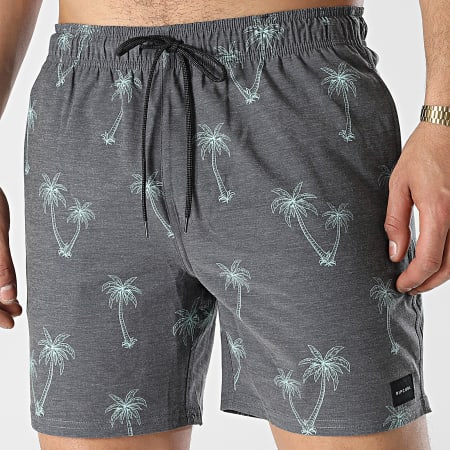 Rip Curl Party Pack Volley Shorts de bano CBOSY9 Charcoal Heather Grey Floral Ryses