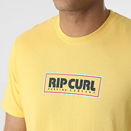 Rip Curl - Camiseta Big Mumma Icon CTEUG9 Amarillo
