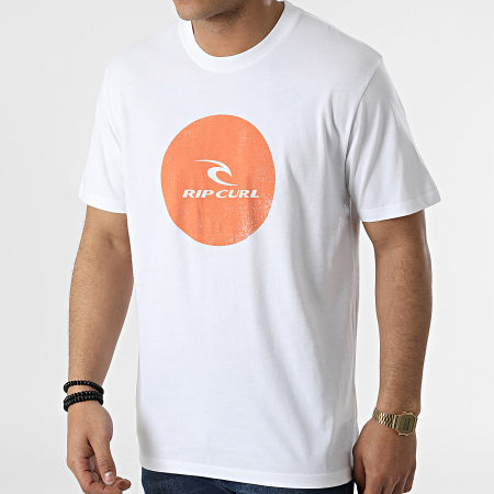 Rip Curl - Camiseta Corp Icon CTEXB9 Blanca
