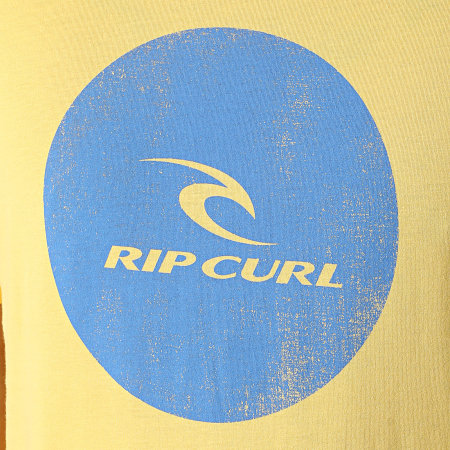 Rip Curl - Maglietta Corp Icon CTEXB9 Giallo