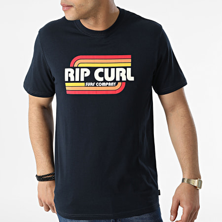 Rip Curl - Tee Shirt Surf Revival Yeh Mumma CTEXP9 Bleu Marine