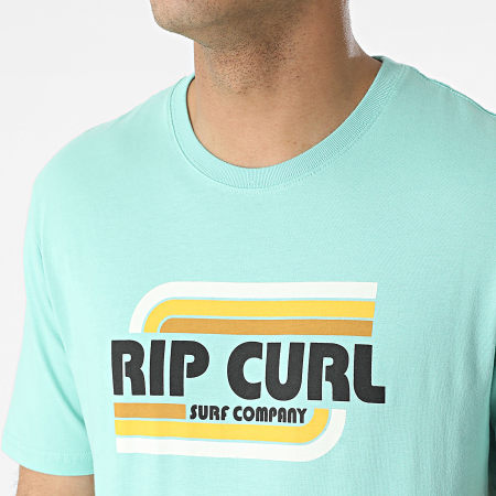 Rip Curl - Tee Shirt Surf Revival Yeh Mumma CTEXP9 Turchese