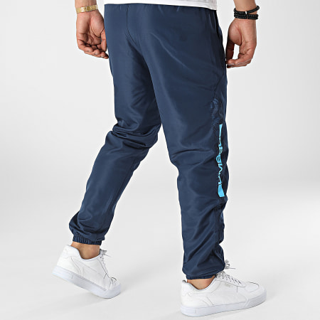 Jogging Slim Marine Pour Garçon - Umbro - 100% Polyester - Élastique à La Ceinture