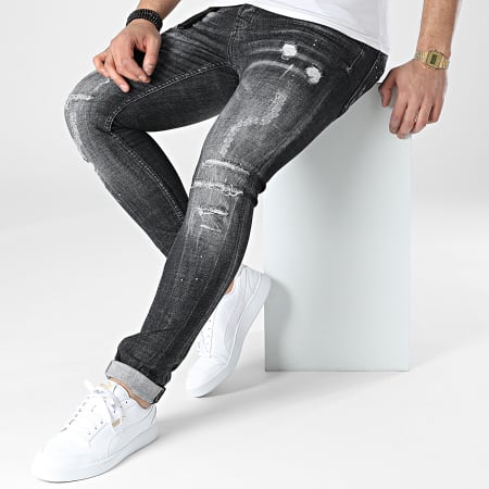 Uniplay - 638 Jeans skinny neri