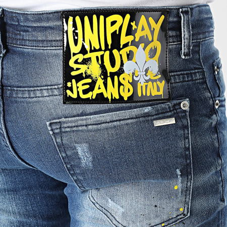 Uniplay - Jean Skinny 665 Bleu Denim