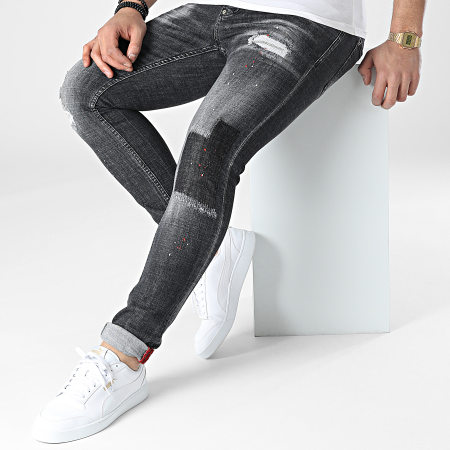 Uniplay - Jeans skinny 639 nero