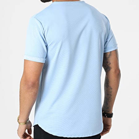 Uniplay - UP-T909 Camiseta oversize azul cielo
