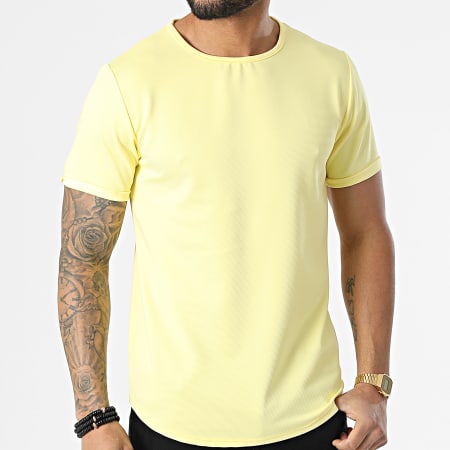 Uniplay - Camiseta oversize UP-T909 Amarillo