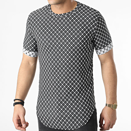 Uniplay - Camiseta oversize UY808 Negro Carbón Gris