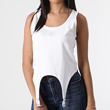 Adidas Originals - Camiseta de tirantes para mujer HF2005 Blanca