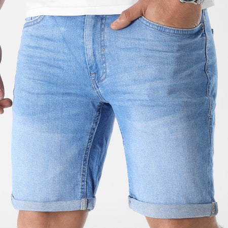 Blend - Pantaloncini jeans 20713326 Blu Denim