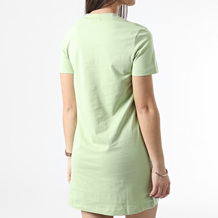 Calvin Klein - Robe Tee Shirt Femme 8862 Vert