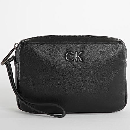 Calvin Klein - Bolso de mano para mujer Foundation 8687 Negro