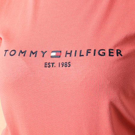 Tommy Hilfiger - Camiseta Regular Mujer 8681 Coral