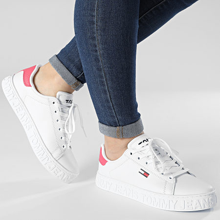 Tommy Jeans - Baskets Femme Cool Tommy Jeans Sneaker 1792 White