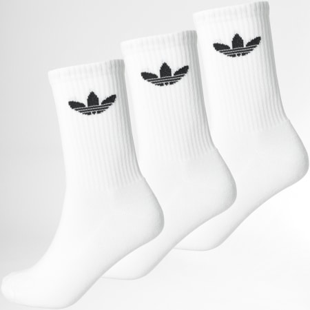 Adidas Originals - Lot De 3 Paires De Chaussettes HB5881 Blanc