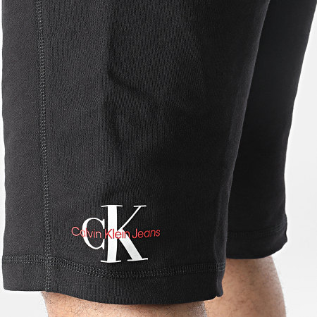 Calvin Klein - Short Jogging Monogram Logo 0065 Noir