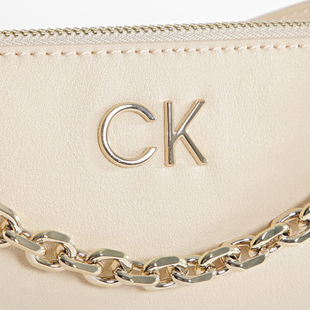 Calvin Klein - Borsa da donna Re-Lock 9115 Beige