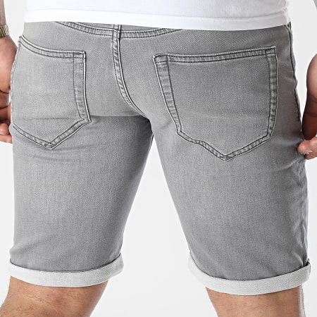 Only And Sons - Life Jean Shorts 22018583 Gris